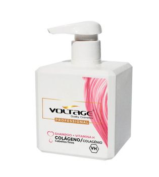 Voltage - Shampoo de Colágeno + Vitamina H - Cabelo Fino