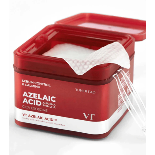 VT Cosmetics - *AZ Care* - Discos de Tônico Facial Azelaic Acid CICA Exosome