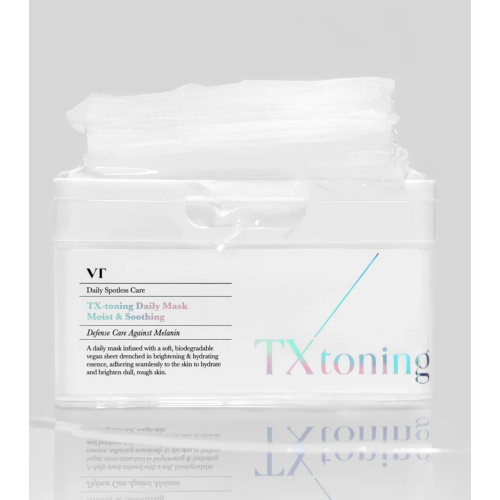 VT Cosmetics - Máscara despigmentante e hidratante TX-Toning - 30 unidades