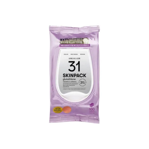 VT Cosmetics - Máscara Primer de Maquiagem 31 Skinpack Glutathione - 100 unidades