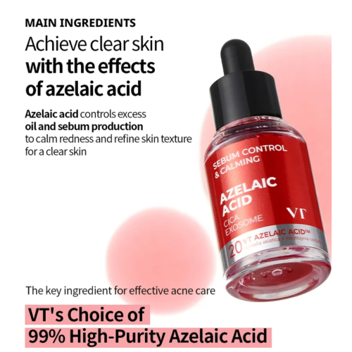 VT Cosmetics - *AZ Care* - Sérum Calmante Azelaic Acid CICA Exosome