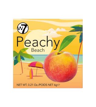 W7 - Blush em pó The Boxed Blusher - Peachy beach