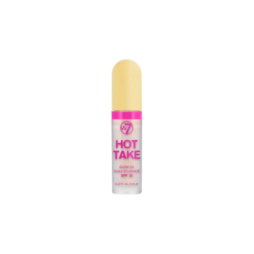 W7 Cosmetics - *Hot Take* - Óleo labial com SPF30 - Clear