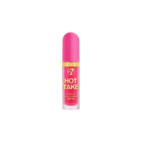 W7 Cosmetics - *Hot Take* - Óleo labial com SPF30 - Pink