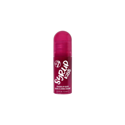 W7 Cosmetics - Brilho labial Syrup Kiss Colour - Plum Drop