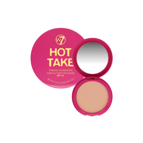 W7 Cosmetics - *Hot Take* - Base de maquilhagem em pó SPF30 - Warm Beige