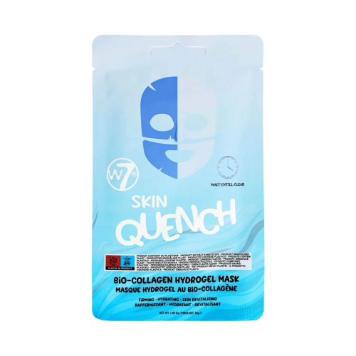 W7 Cosmetics - Máscara facial Skin Quench Bio-Collagen Hydrogel