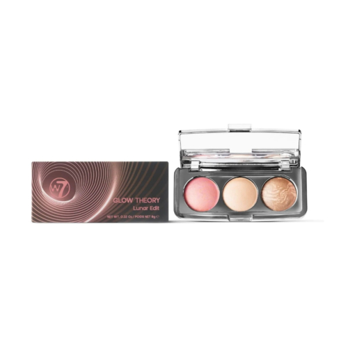 W7 Cosmetics - Paleta de rosto Glow Theory - Lunar Edit