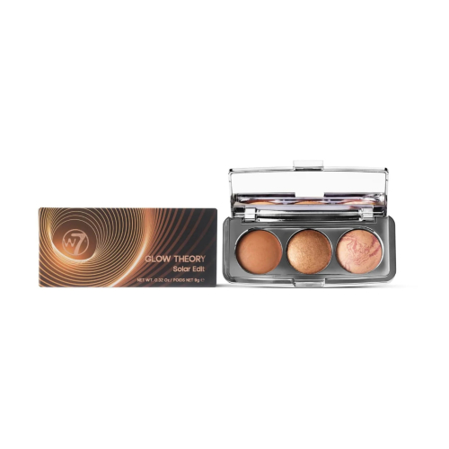 W7 Cosmetics - Paleta de rosto Glow Theory - Solar Edit