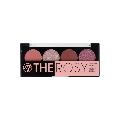 W7 Cosmetics - Paleta de sombras de olhos The Rosy