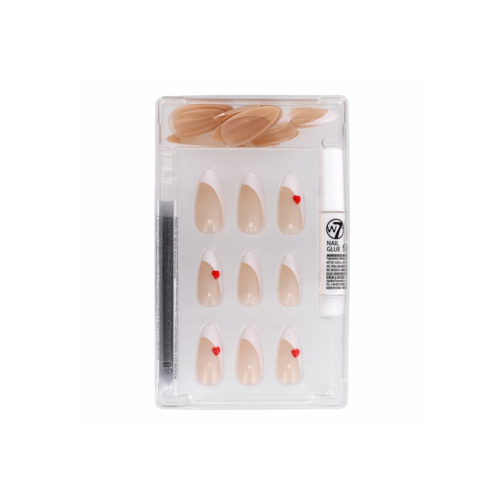 W7 Cosmetics - Unhas postiças Glamorous Nails - Sweet-Heart