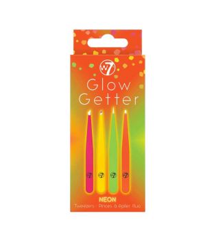 W7 - *Glow Getter* - Conjunto de pinças neon