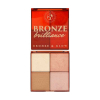 W7 - Paleta de iluminadores e bronzers Bronze Brilliance - Light/Medium