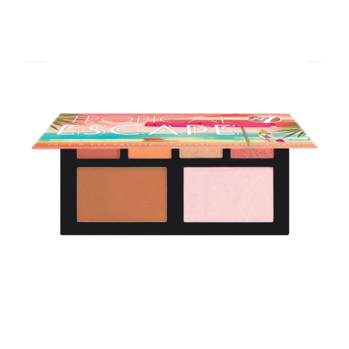 W7 - Paleta de Sombras e Rosto Tropical Escape - Medium-Deep