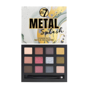 W7 - Paleta de sombras - Metal Splash