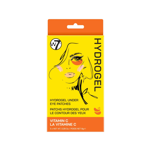W7 - Adesivos de hidrogel para contorno de olhos com vitamina C