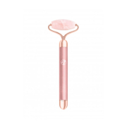 W7 - Rolo Facial Vibratório de Quartzo Rosa