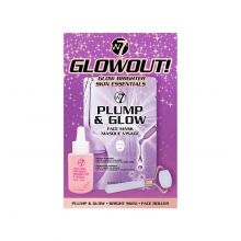 W7 - Kit de cuidados do rosto Glowout!