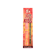 W7 - Conjunto de batom e gloss labial Hot Kiss