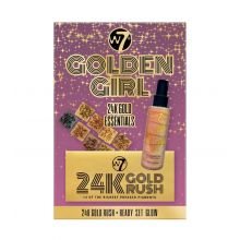 W7 - Conjunto de maquiagem Golden Girl