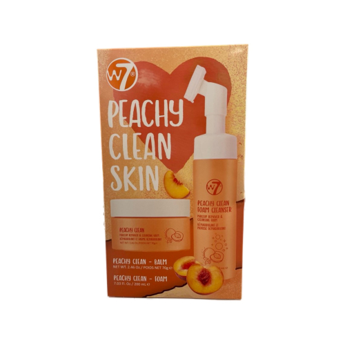 W7 - Conjunto de Limpeza Dupla Peachy Clean Skin