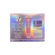 W7 - Conjunto de cuidados labiais Lip Who's Talking - Blueberry