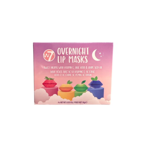 W7 - Conjunto de cuidados labiais Overnight Lip Mask