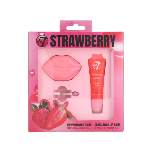 W7 - Conjunto de cuidado labial - Strawberry