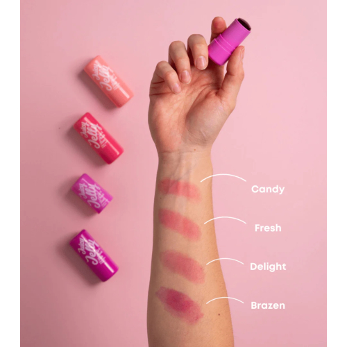 W7 - Tonalidade para lábios e bochechas Juicy Jelly - Brazen