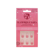W7 - Unhas postiças Glamorous Nails - Aurora Rose