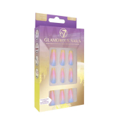 W7 - Unhas postiças Glamorous Nails - Candy Gloss