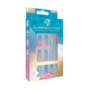 W7 - Unhas postiças Glamorous Nails - Ice Ice