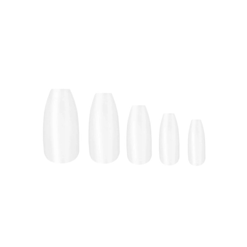 W7 - Unhas postiças Naturally Nude - Coffin