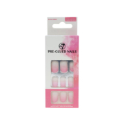 W7 - Unhas postiças Pre-Glued Nails - Blush Ombre