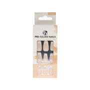 W7 - Unhas postiças Pre-Glued Nails - French Coffin