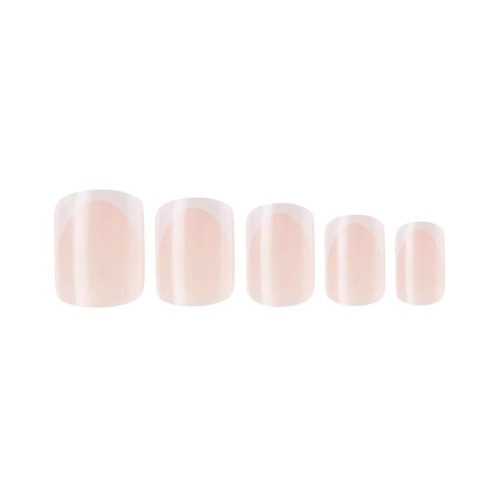W7 - Unhas postiças Pre-Glued Nails - French Envy