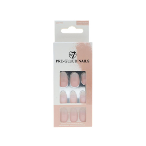W7 - Unhas postiças Pre-Glued Nails - Just Pink