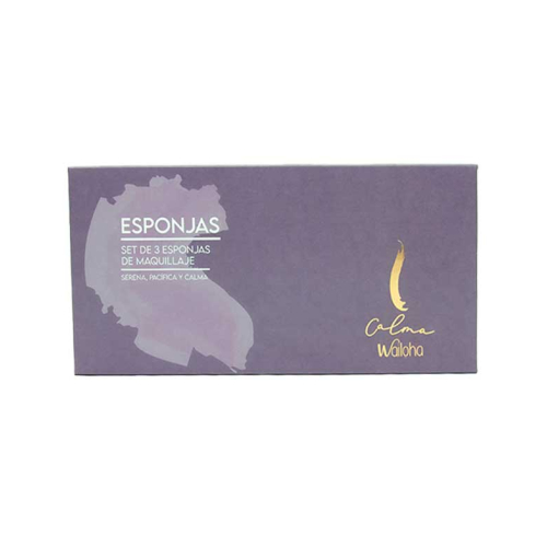 Wailoha - *Colección Calma* - Conjunto de esponjas de maquiagem