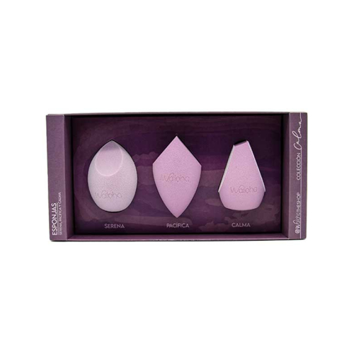 Wailoha - *Colección Calma* - Conjunto de esponjas de maquiagem