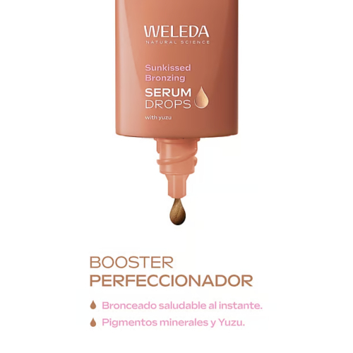 Weleda - *Booster* - Sérum Sunkissed Bronzing Drops - Bronzeador