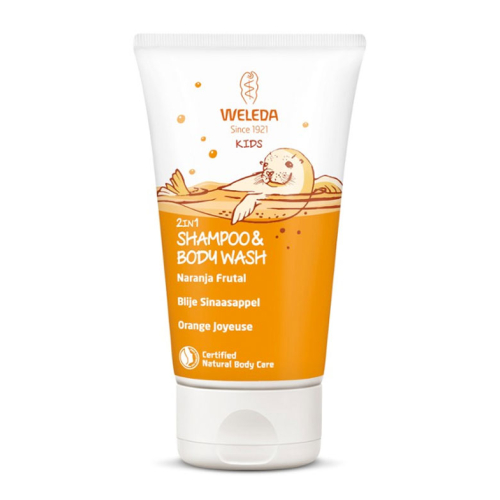 Weleda - Lavagem shampoo e corpo Kids - Fruta Laranja