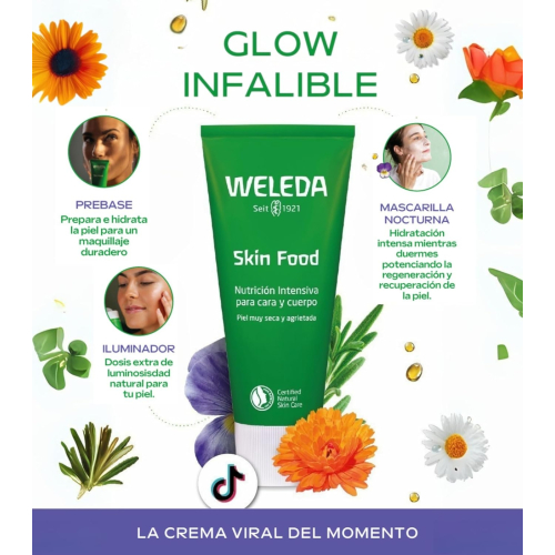 Weleda - Creme nutritivo para rosto e corpo Skin Food 30ml