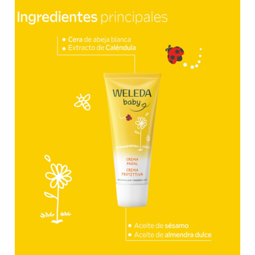 Weleda - Creme para Assaduras Baby & Child - Calêndula