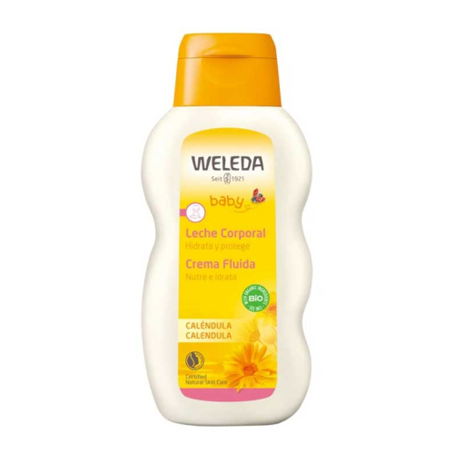 Weleda - Loção para o corpo do bebê - Calêndula