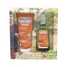 Weleda - Pacote de gel de banho + óleo de massagem - Arnica