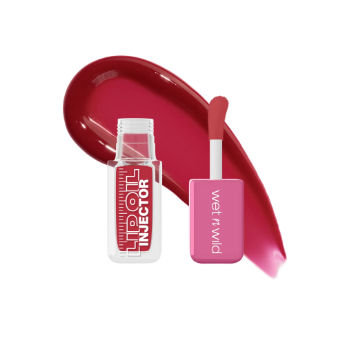Wet n Wild - Óleo labial Lip oil Injector - Hottest Flame