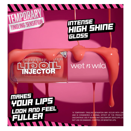 Wet n Wild - Óleo labial Lip oil Injector - Just a Hint