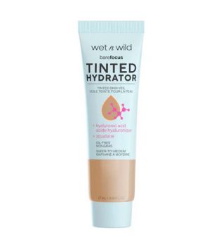 Wet N Wild - Base de maquiagem Bare Focus Tinted Hydrator - Medium Tan