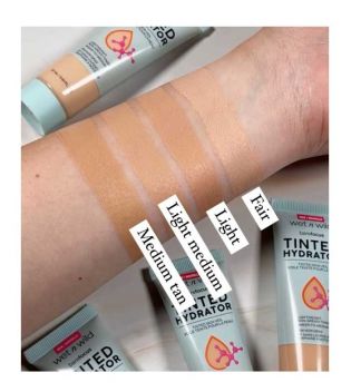 Wet N Wild - Base de maquiagem Bare Focus Tinted Hydrator - Medium Tan