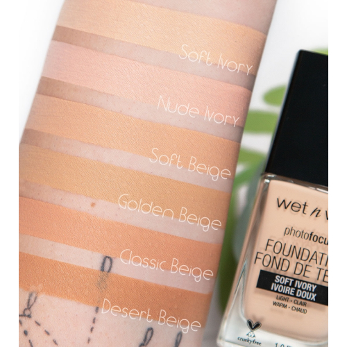 Wet n Wild - Base Photo Focus Matte - E365C: Soft Beige